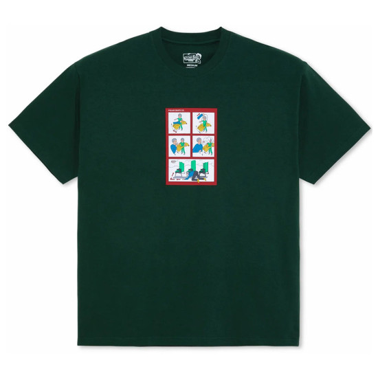 Polar Skate Co. Ανδρική κοντομάνικη μπλούζα Safety on Board Tee